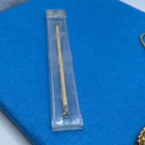 Vintage Speidel Watch band 10K GF Diamonds New in Box .